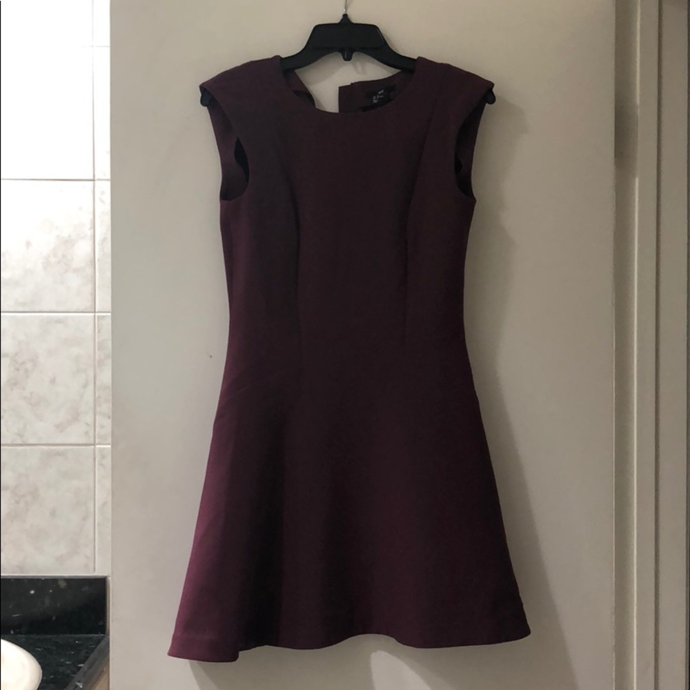 Wine Colored Dress